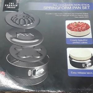 The Sharper Image All Occasion Springform Pan Set